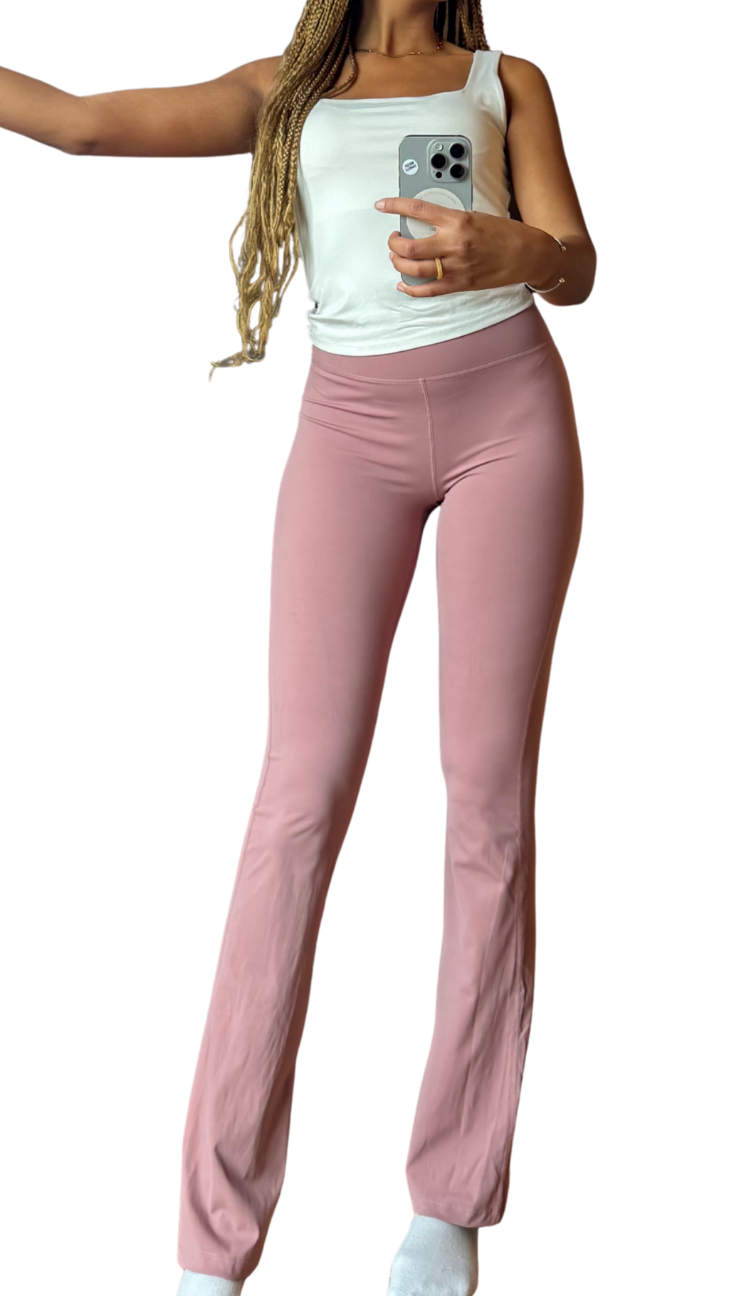 Flare Pants Pink